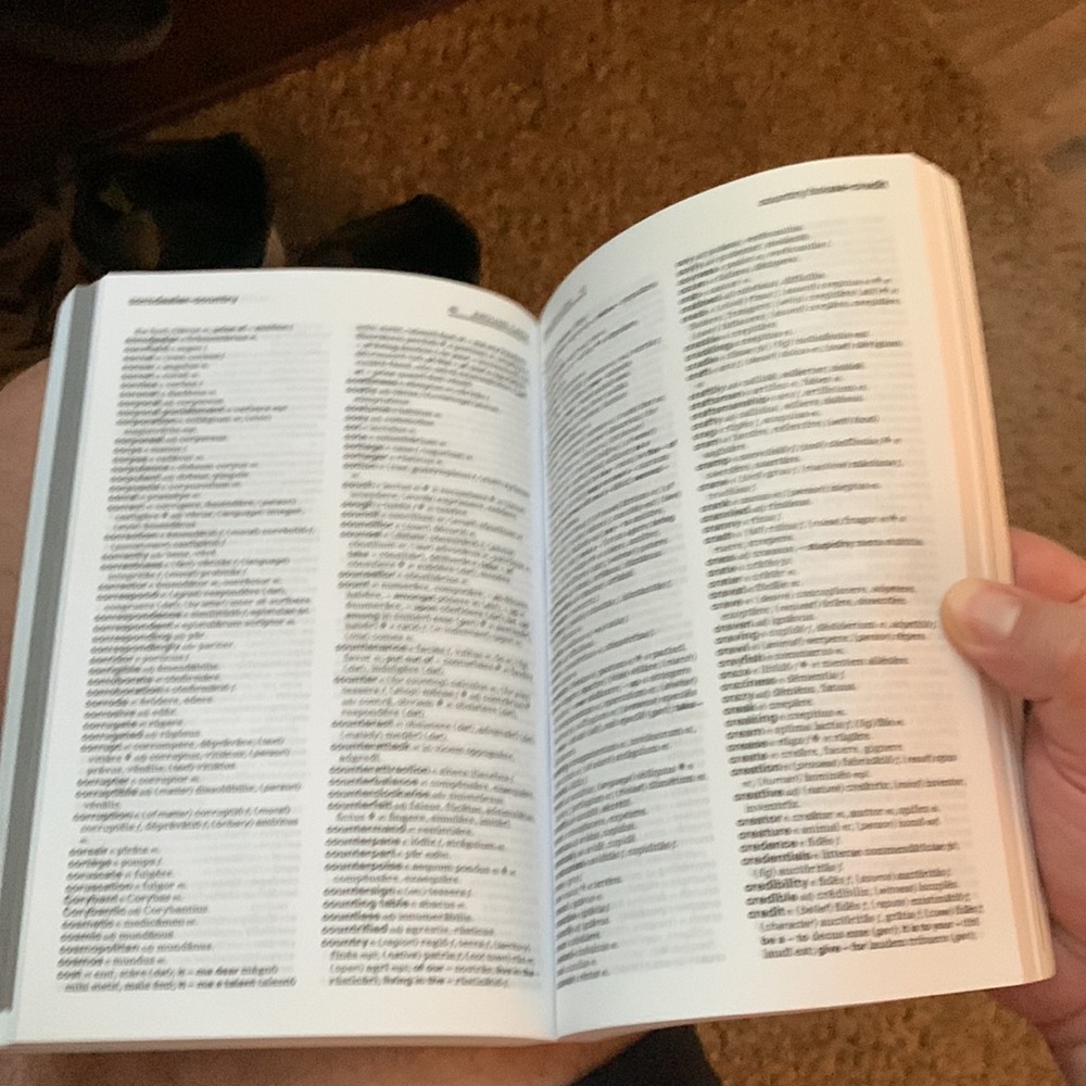 Latin concise dictionary from Collins - Picture 3 of 3